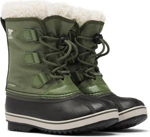 Детские зимние непромокаемые сапоги Sorel Yoot Pac из нейлона, Hiker Green