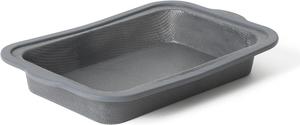Calphalon Omni Exclusive GlassFlex Technology гибкая силиконовая форма для выпечки хлеба с микро-стеклотканью Ultra Air Flow 23 x 13 см, серый