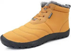 Barekick Arctic - нескользящая и водонепроницаемая зимняя обувь с нулями (унисекс) SWZEC, желтый