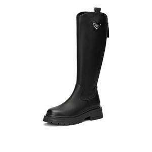 Сапоги женские Gemeiq, цвет Black Fleece-Lined