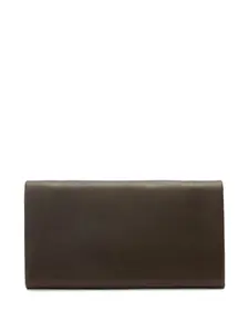 Клатч Harluna на молнии Allsaints, коричневый