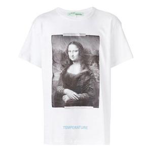 Футболка monalisa short sleeve mens mona lisa Off-White, белый