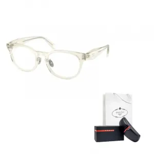 PRADA Круглая оправа для очков мужская прозрачная, Transparent