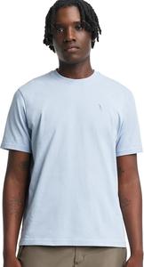 Мужская футболка с коротким рукавом Eggle ZTHBG95 из органического хлопка с вышитым логотипом птицы Aigle, светло-синий