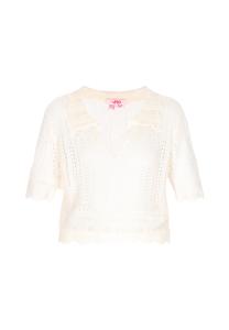 MYMO Свитер 'Young Fashion' в натуральном белом цвете