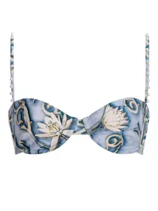 Топ бикини Magdalena AGUA BY AGUA BENDITA, синий