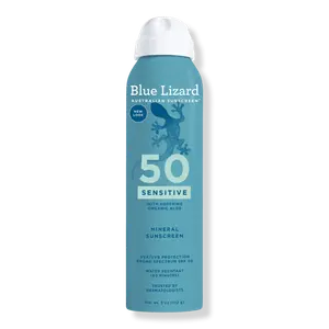 Минеральный солнцезащитный спрей для чувствительной кожи SPF 50+ BLUE LIZARD AUSTRALIAN SUNSCREEN