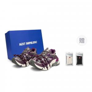 NEXT IMPULSIVE Низкие массивные кроссовки Power Collection унисекс Phantasm Purple