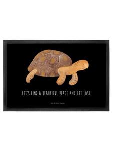 Коврик для ног Mr. & Mrs. Panda, черный