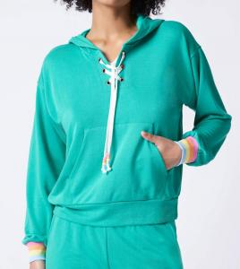 Толстовка Live In Color в цвете Sea Green PJ Salvage