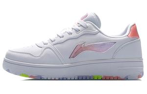 Кроссовки для скейтбординга женские с низким верхом белые/фиолетовые Lining