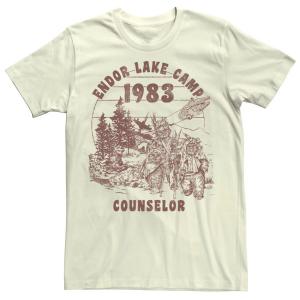 Мужская футболка с рисунком Endor Lake Camp Counselor Star Wars