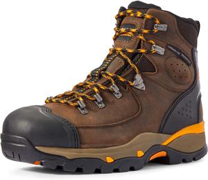 Мужские ботинки ARIAT Endeavor 6 с водонепроницаемым карбоновым носком, коричневый/шоколадный