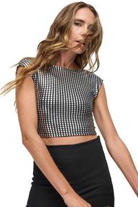 No Matter What Футболка в черном и серебристом цветах