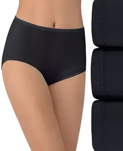 Женские трусы 3 шт. Illumination Brief 13310 Vanity Fair, черный