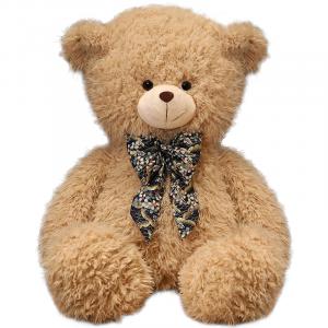 Mocha duck Плюшевый мишка большого размера с бабочкой коричневый плюшевая кукла