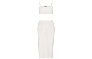 FENDI Двухкомпонентный комплект с юбкой для женщин white