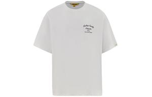 CAT Футболка унисекс белая