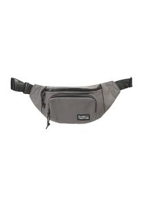 Поясная сумка, молния, переднее отделение Globetrotter, темно-серый
