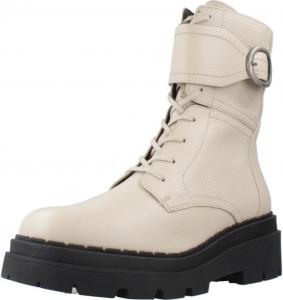 Женские ботинки-байкеры Geox до щиколотки, Lt Taupe