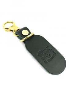 Кожаный брелок с логотипом Il Bisonte