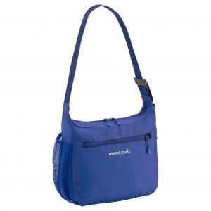 MONTBELL Нейлоновая сумка кроссбоди, маленькая наплечная сумка унисекс blue