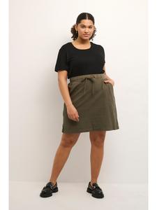 KAFFE curve Юбка KCnana, стандартный крой, цвет «Виноградный лист»