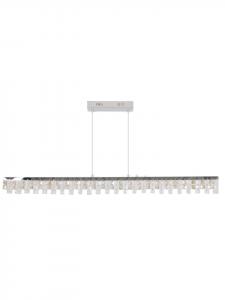 Светодиодный подвесной светильник "DIAMONDS" в хромированном исполнении - (Д)120 см x (Ш)8 см x (В)80 см - EEK G Näve, Chrome - (L)120 cm x (B)8 cm x (H)80 cm - EEK G