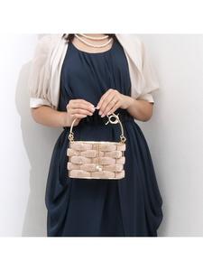 cachecache / металлическая сетчатая овальная сумка