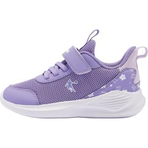 Детские кроссовки с низким верхом, устойчивые к скольжению и износу, для детей 3–7 лет QIAODAN, фиолетовый