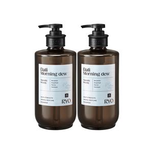 Шампунь для волос Fragrance Rich And Resilient с контролем жирности, объемом и пышностью, аромат цитрусового попурри Ryo, [dali morning sunrise]tangerine aquatic shampoo for hair 580ml x 2 bottles