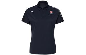 Футболка поло женская RUNNING Collection DESCENTE, RD-RED