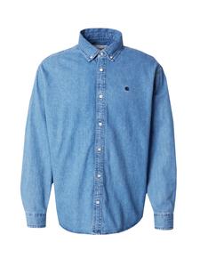 Рубашка на пуговицах Comfort fit Carhartt WIP Lucas, Blue denim