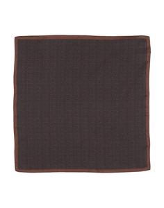 Шарф Couture Zegna, темно-коричневый
