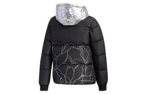 Пуховик женский черный Adidas Neo