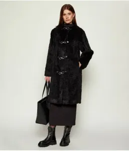 Меховая шуба Мелья-1 Hugo, черный