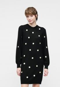 Платье Object OBJTHESS, Black/Sandshell/Black