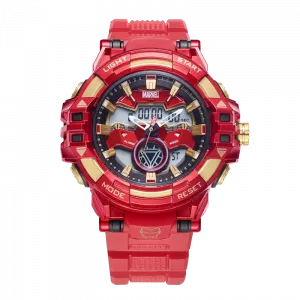 MARVEL Часы Electronic+Quartz Movement Watch Men's Watch Black Dial, M-5040R