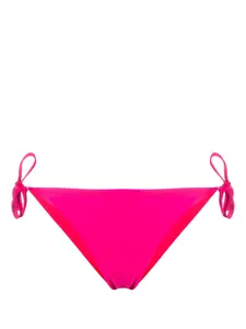 Плавки бикини с нашивкой-логотипом Moschino, розовый