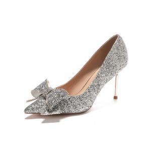 Zomila Серебряные туфли на шпильке для женщин, цвет Silver