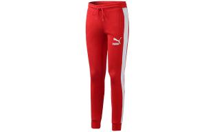 Lconic T7 Knit Sweatpants Men Red Puma, красный