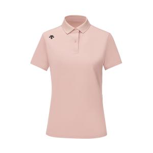 Женская тренировочная поло DESCENTE, розовый