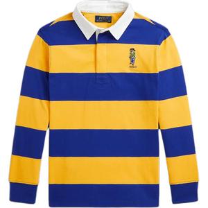 Детская поло FW24 Желто-голубая Polo Ralph Lauren