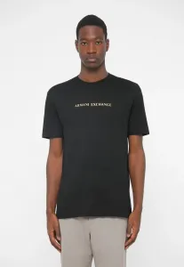 Простая футболка Armani Exchange, Black