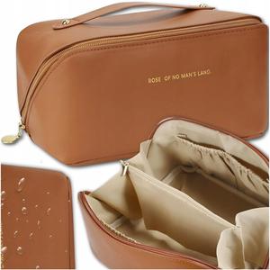 ЖЕНСКАЯ СКЛАДНАЯ ДОРОЖНАЯ КОЖАНАЯ КОСМЕТИЧКА MODEUS