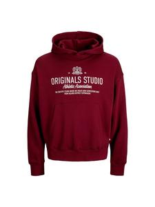 Худи Jack and Jones, темно-красный