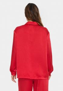 Блузка на пуговицах DINNE Saint Tropez, красный