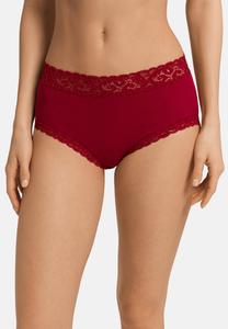 Брифы Hanro MAXI AUS MERCERISIERTER , Red Dahlia/Red