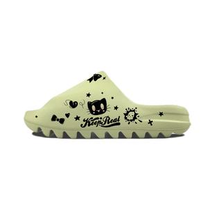 Adidas Originals Скользящие сандалии Yeezy Slide Slip Resistant Unisex Green