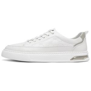 Кроссовки BELLE Skateboarding Shoes Men Low-top, белый/серый